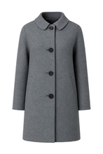 Load image into Gallery viewer, Oversized Drop Shoulder Grey Coat
