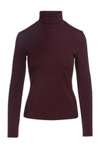 Load image into Gallery viewer, Purple Turtle Neck Top By Conquista