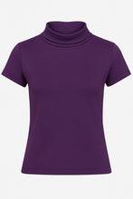 Load image into Gallery viewer, Short Sleeve Mauve Top