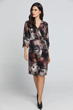 Load image into Gallery viewer, Print Wrap Dress