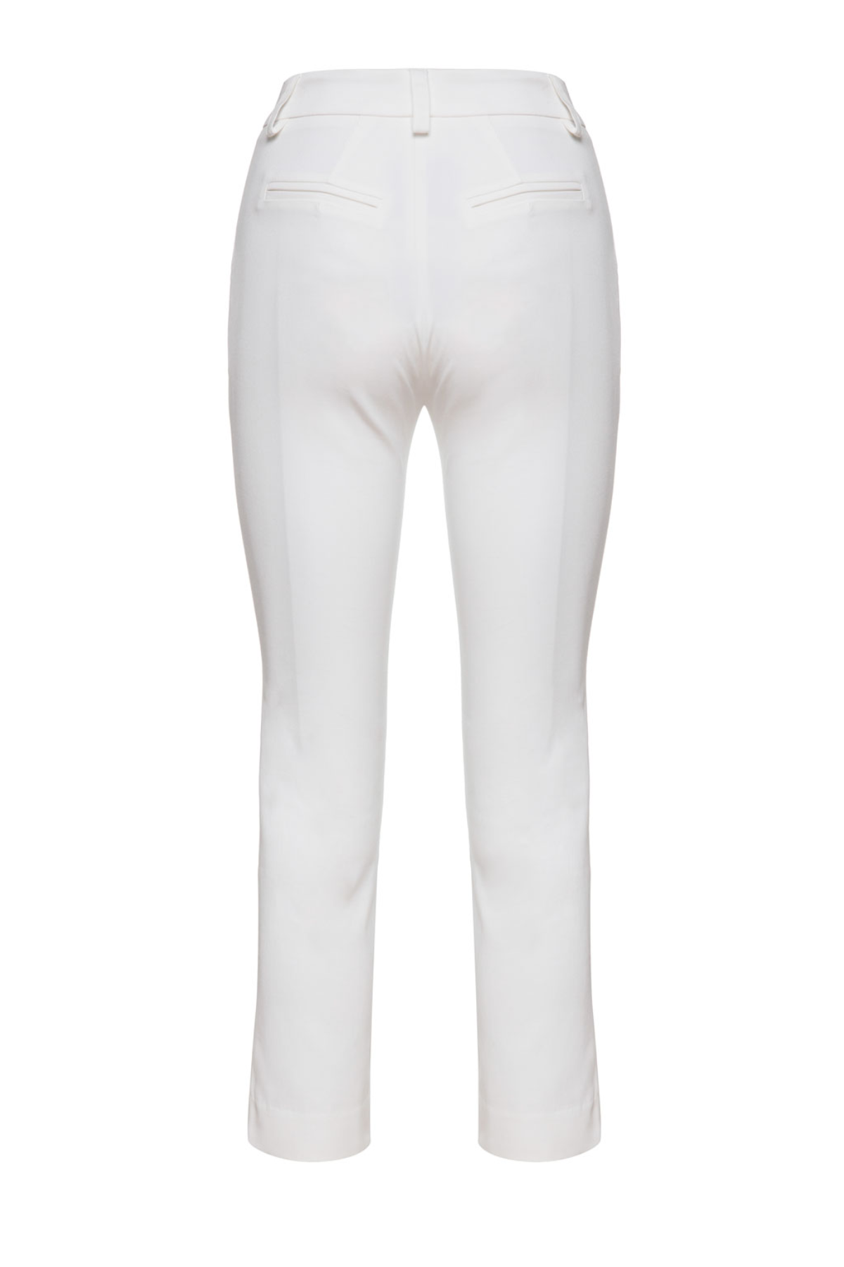 White Gabardine Pants