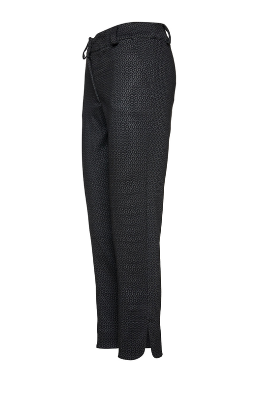 7/8 Length Print Punto di Roma Pants