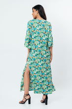 Load image into Gallery viewer, Floral Kaftan Style Maxi Dress