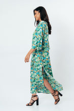 Load image into Gallery viewer, Floral Kaftan Style Maxi Dress