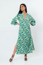 Load image into Gallery viewer, Floral Kaftan Style Maxi Dress