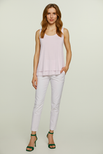 Load image into Gallery viewer, Soft Pink Layered A-Line Tunic Top with Back Slit