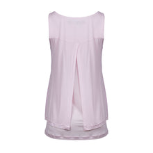 Load image into Gallery viewer, Soft Pink Layered A-Line Tunic Top with Back Slit