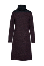 Load image into Gallery viewer, Wool Blend Polo Neck Dress