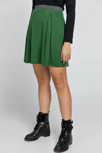 Load image into Gallery viewer, Green Mini Skirt