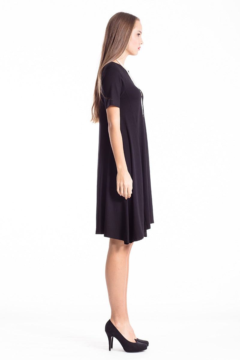 Uneven Hemline Dress