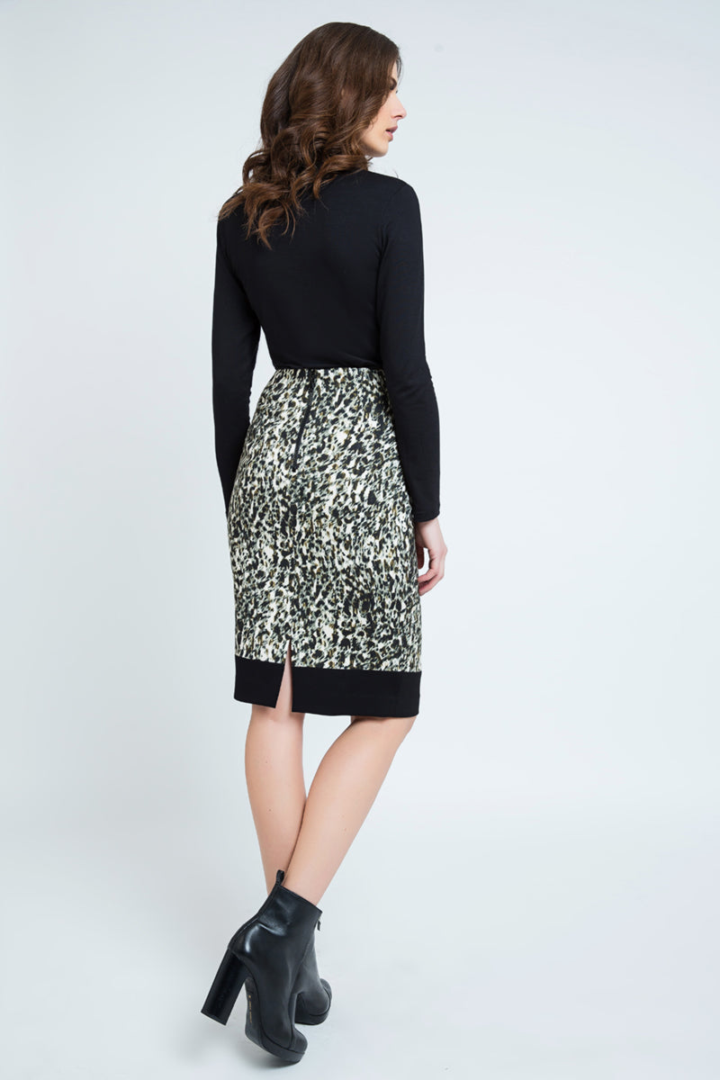 Animal Print Skirt