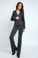 Load image into Gallery viewer, Mid Rise Straight Striped Trousers