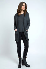 Load image into Gallery viewer, Long Sleeve Fine Knit Cardigan