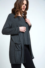 Load image into Gallery viewer, Long Sleeve Fine Knit Cardigan