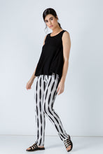 Load image into Gallery viewer, Black and White Stretch Pants