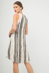 Summer Striped A Line Dress