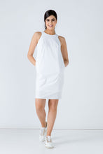 Load image into Gallery viewer, White Cotton Sack Dress