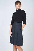 Load image into Gallery viewer, Long Sleeve Polo Neck Jumper black
