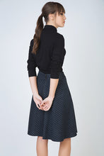 Load image into Gallery viewer, Long Sleeve Polo Neck Jumper black