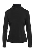 Load image into Gallery viewer, Long Sleeve Polo Neck Jumper black