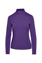 Load image into Gallery viewer, Lilac Turtle Neck Top in Sustainable Fabric