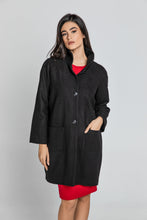Load image into Gallery viewer, Black Blend  Coat by Conquista