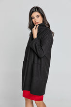Load image into Gallery viewer, Black Blend  Coat by Conquista