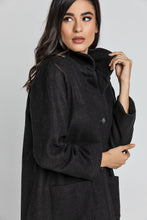 Load image into Gallery viewer, Black Blend  Coat by Conquista
