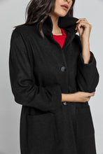 Load image into Gallery viewer, Black Blend  Coat by Conquista