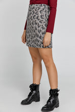 Load image into Gallery viewer, Wool Blend Mini Skirt by Conquista