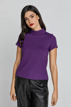 Load image into Gallery viewer, Short Sleeve Mauve Top