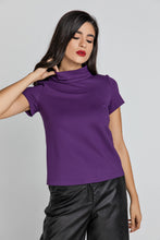 Load image into Gallery viewer, Short Sleeve Mauve Top