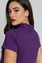 Load image into Gallery viewer, Short Sleeve Mauve Top