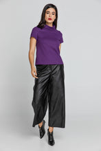Load image into Gallery viewer, Short Sleeve Mauve Top