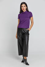 Load image into Gallery viewer, Short Sleeve Mauve Top