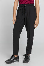 Load image into Gallery viewer, Black Crepe Pants by Conquista