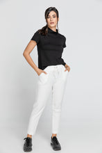Load image into Gallery viewer, Ecru Crepe Pants by Conquista