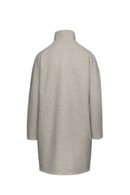 Load image into Gallery viewer, Mouflon Sand Colour Melange Coat by Conquista Fashion