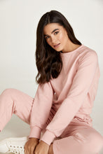 Load image into Gallery viewer, Cropped Pink Sweatshirt