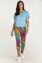 Load image into Gallery viewer, Lilac Multi-Coloured Print Leggings