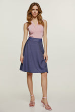 Load image into Gallery viewer, Denim Style Cloche Skirt