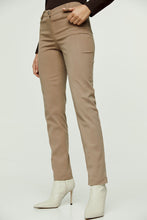 Load image into Gallery viewer, Camel Fitted Full Length Pants