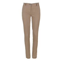 Load image into Gallery viewer, Camel Fitted Full Length Pants