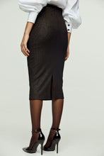 Load image into Gallery viewer, Print Punto di Roma Pencil Skirt with Slit
