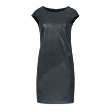 Load image into Gallery viewer, Black Sleeveless Stitch Detail Dress