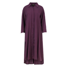 Load image into Gallery viewer, Burgundy Midi Dress with Side Slits