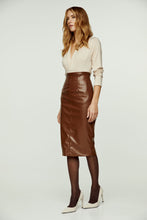 Load image into Gallery viewer, Beige Melange V Neck Knit Top