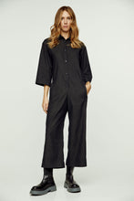 Load image into Gallery viewer, Dark Grey Denim Jumpsuit