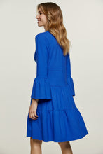 Load image into Gallery viewer, Royal Blue Jersey Tiered Dress