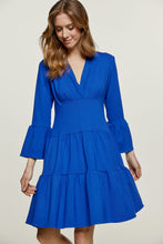 Load image into Gallery viewer, Royal Blue Jersey Tiered Dress